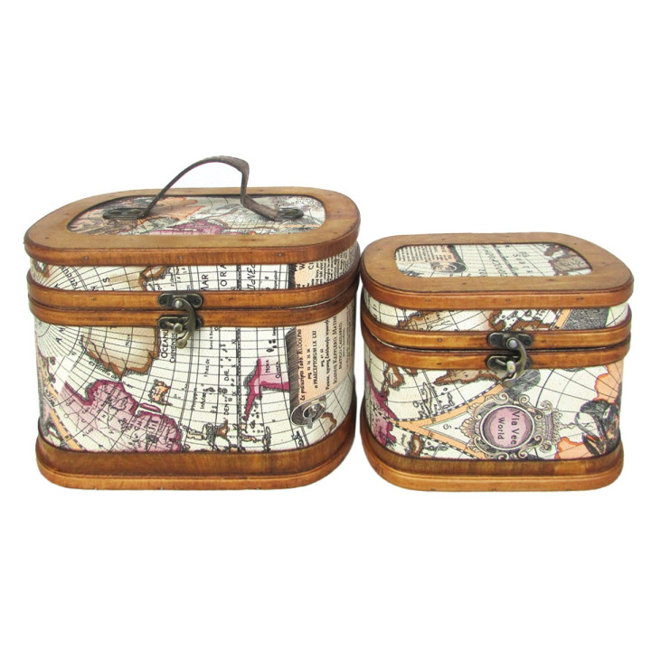 S/2 cajas almacenamiento