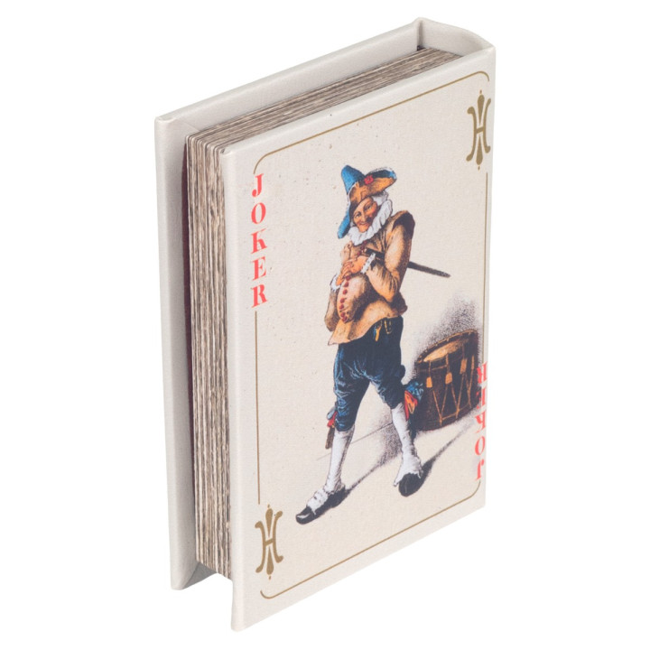 Caja libro c/baraja
