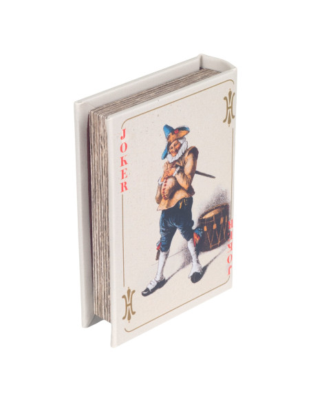 Caja libro c/baraja