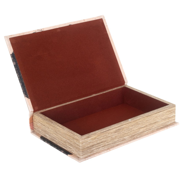 Caja libro globo mundo