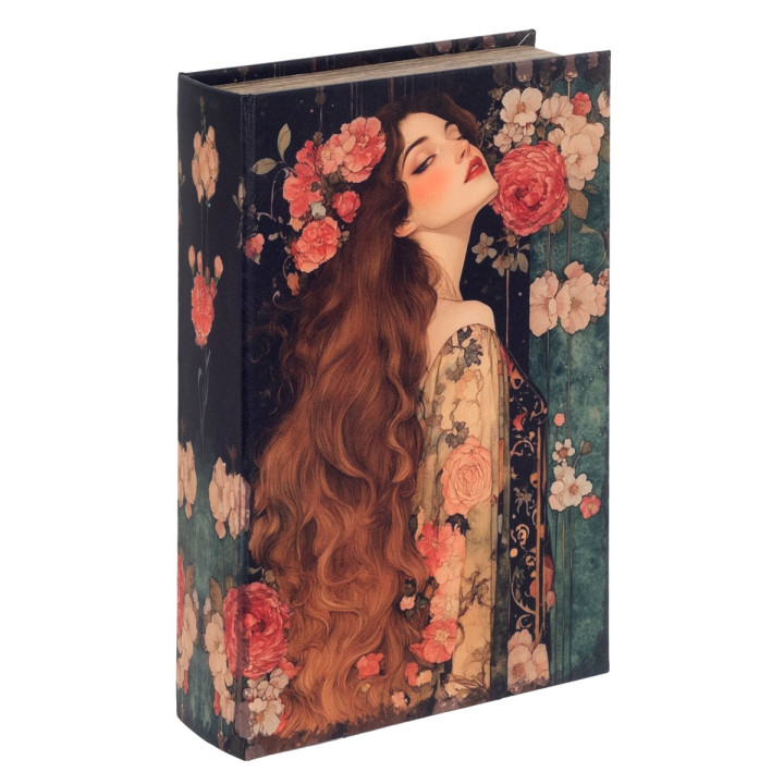 Caja libro mujer