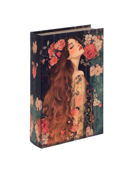 Caja libro mujer