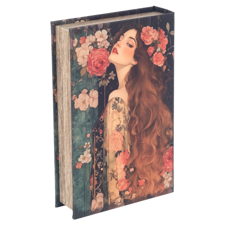 Caja libro mujer