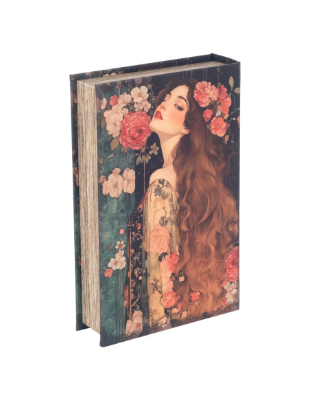 Caja libro mujer