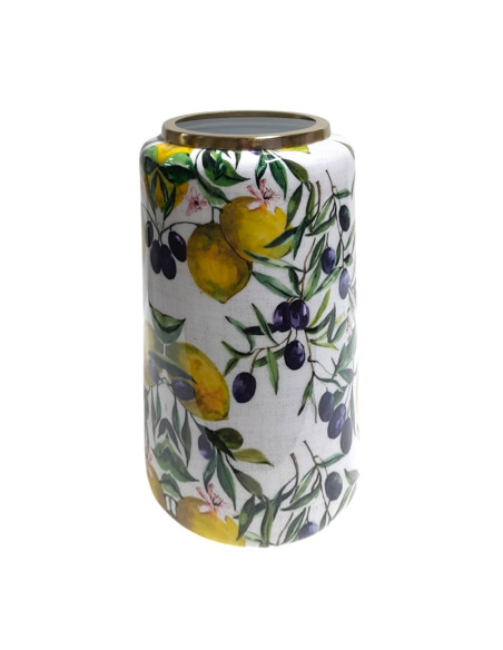 Jarron limones y aceitunas gra.