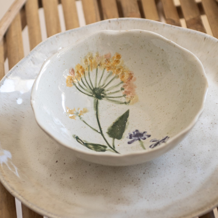 Plato flores