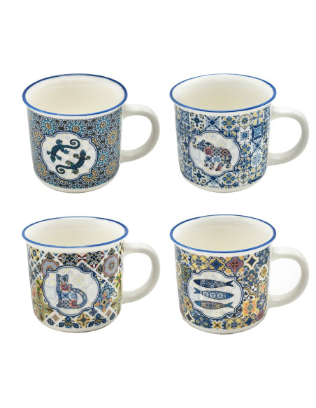 Mug 4 dif.