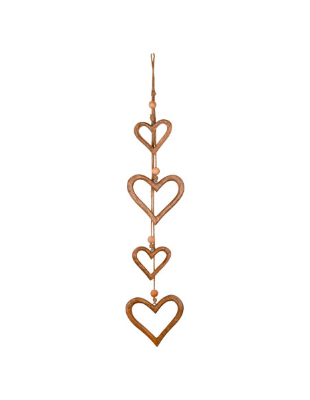 Colgante corazones