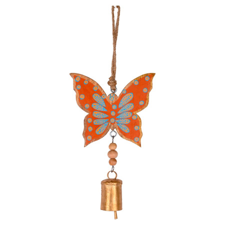 Colgante campana mariposa