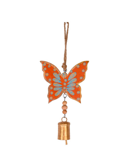 Colgante campana mariposa