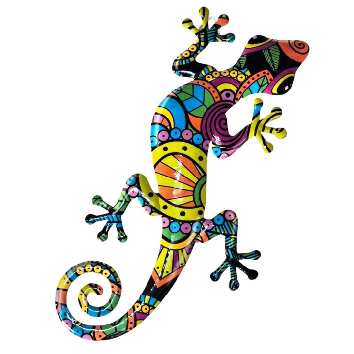 Adorno pared lagarto
