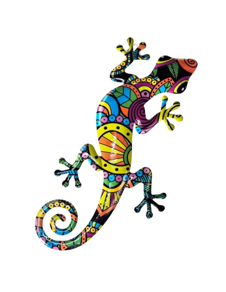 Adorno pared lagarto