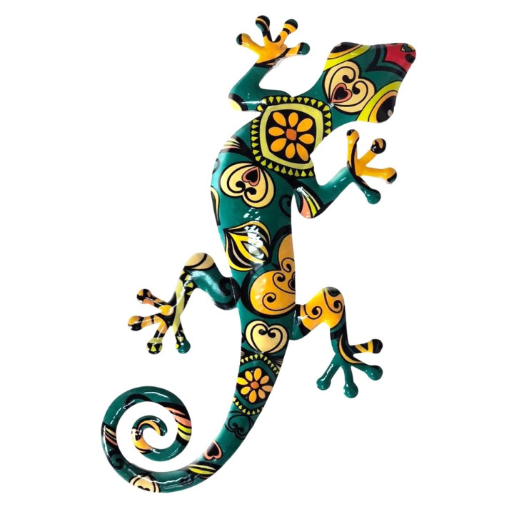 Adorno pared lagarto