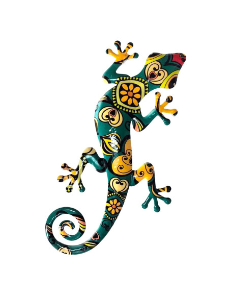 Adorno pared lagarto