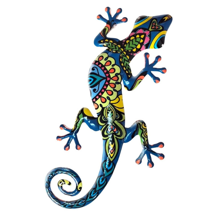 Adorno pared lagarto