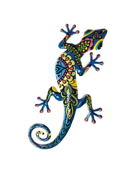 Adorno pared lagarto
