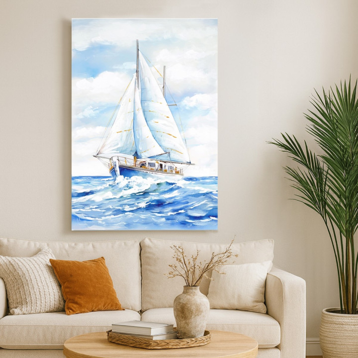 Cuadro barco 70x100cm
