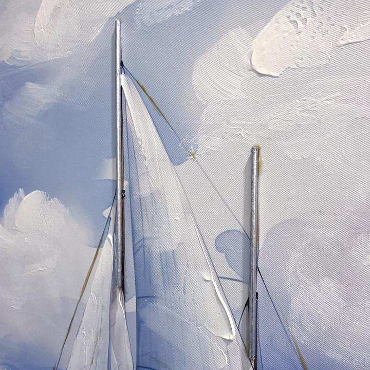Cuadro barco 70x100cm