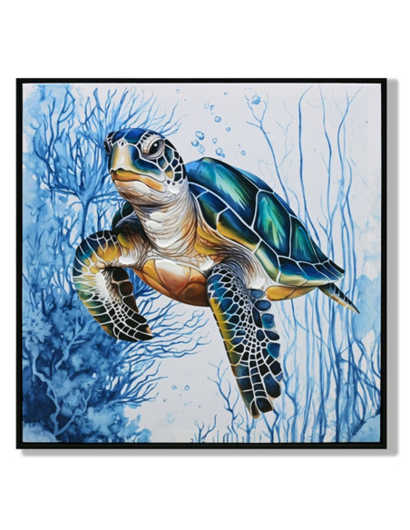 Cuadro tortuga 62x62cm