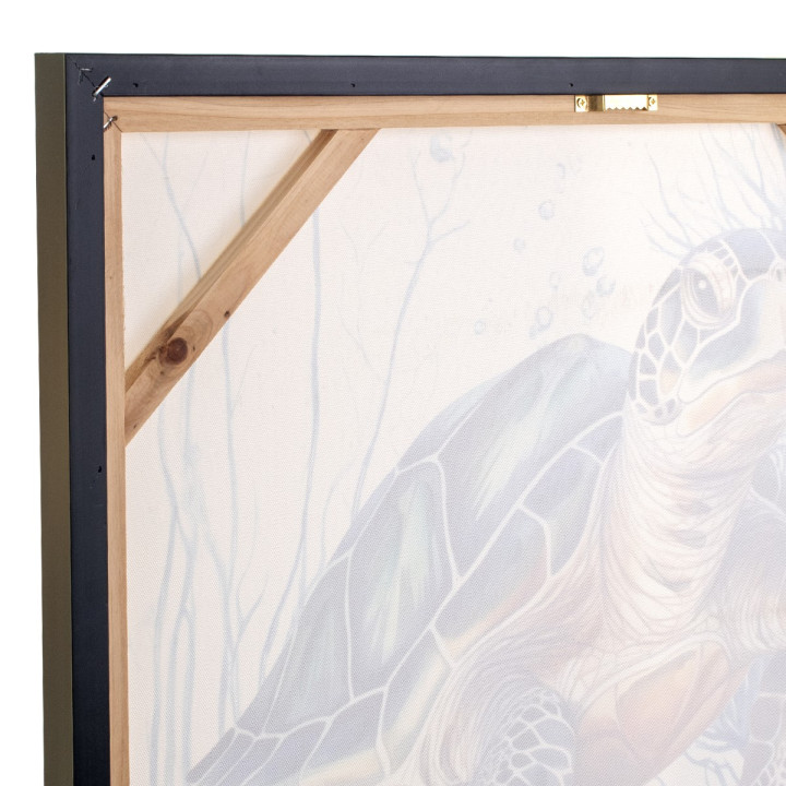 Cuadro tortuga 62x62cm