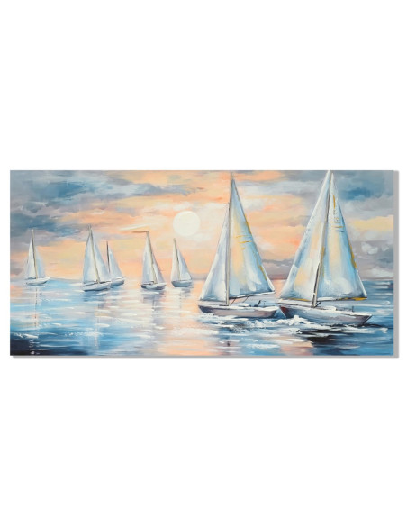 Cuadro barcos 60x120cm