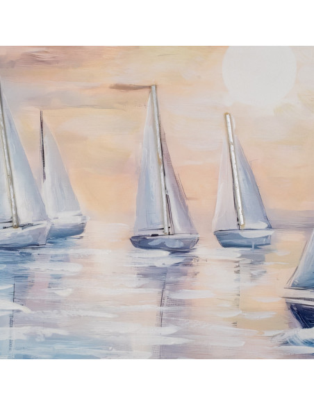Cuadro barcos 60x120cm