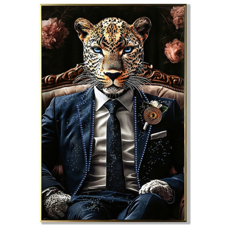 Cuadro tigre 62x92cm