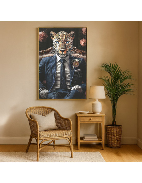 Cuadro tigre 62x92cm