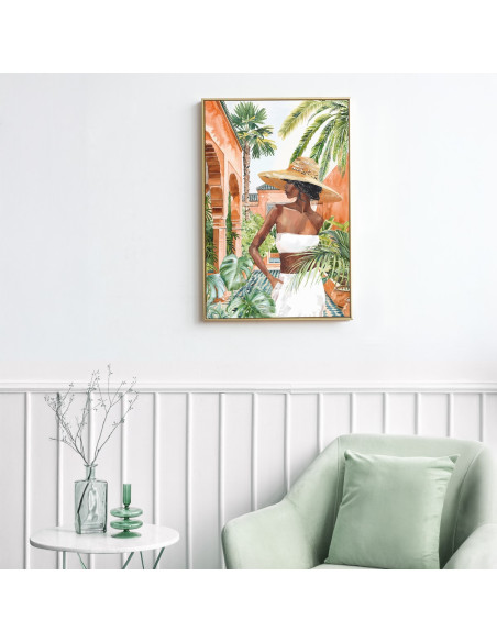 Cuadro mujer 40x60cm 2 dif.