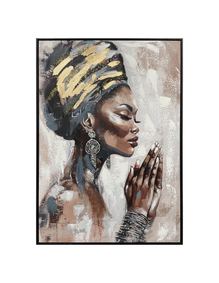 Cuadro mujer africana 70x100cm
