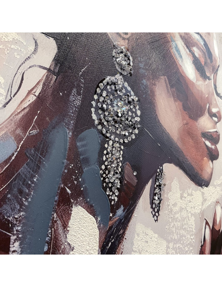 Cuadro mujer africana 70x100cm