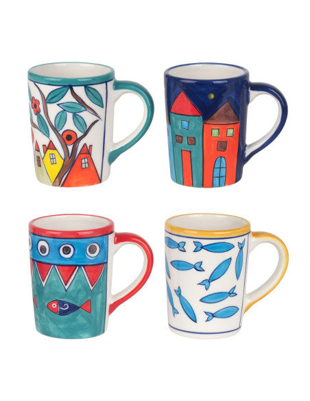 Mug 4 dif.