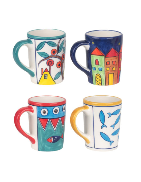 Mug 4 dif.