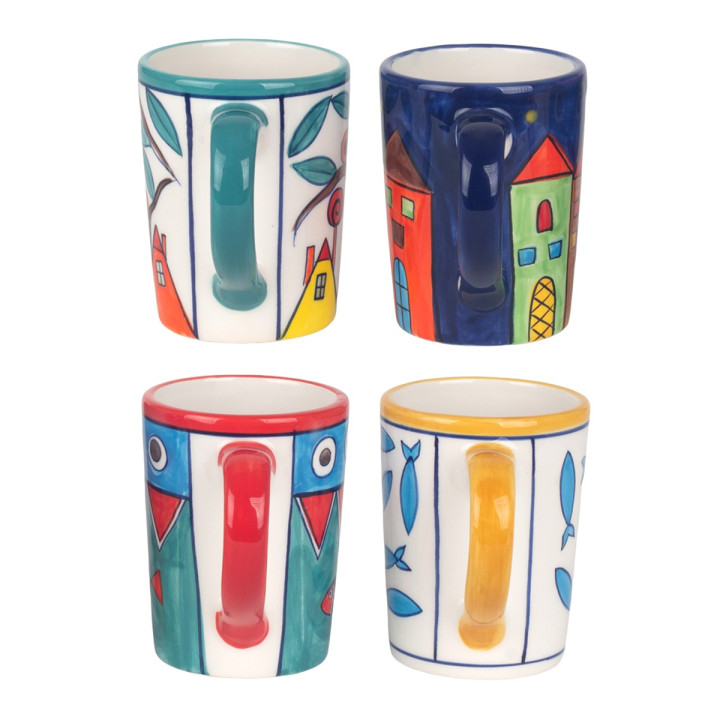 Mug 4 dif.