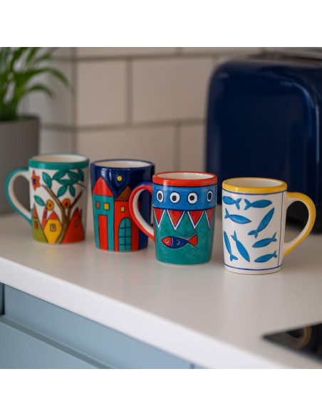 Mug 4 dif.
