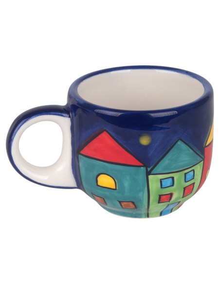 Taza cafe con plato