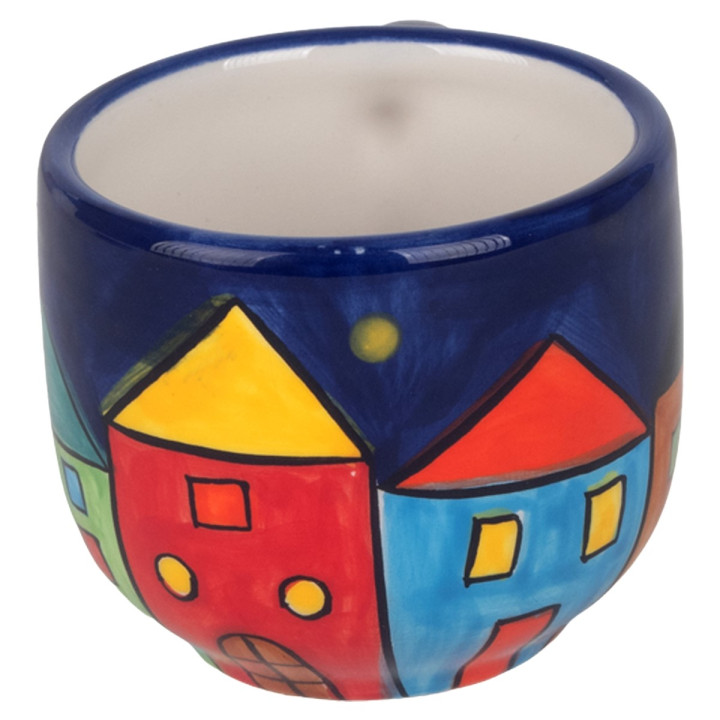 Taza cafe con plato