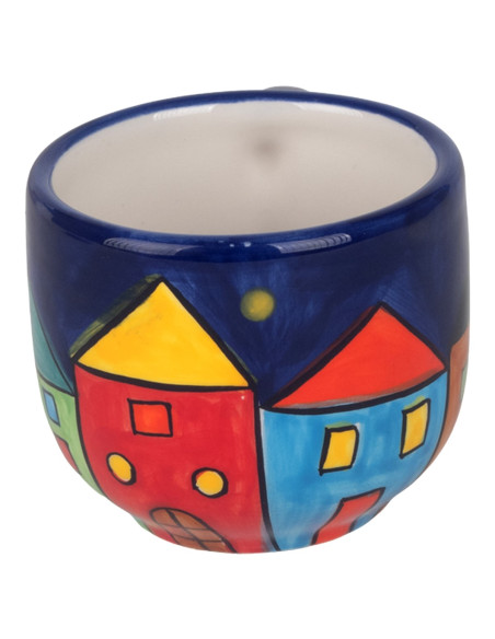 Taza cafe con plato