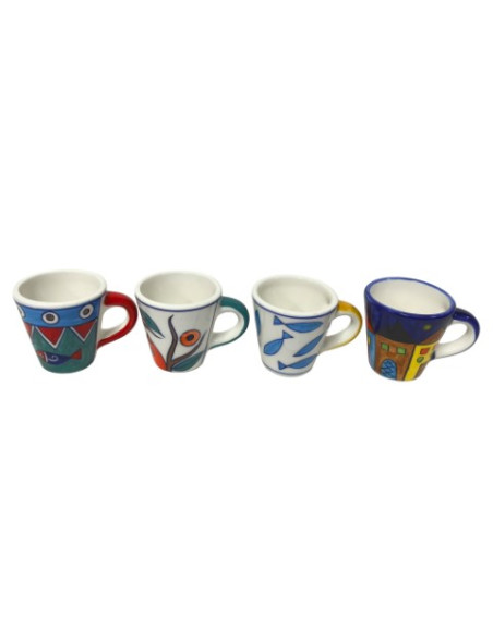 Taza cafe 4 dif.