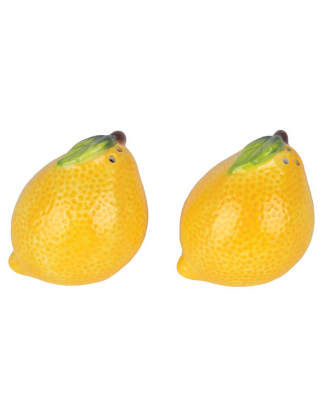 Set salero y pimentero limon
