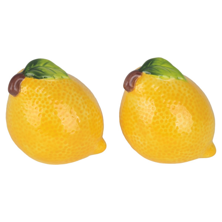 Set salero y pimentero limon