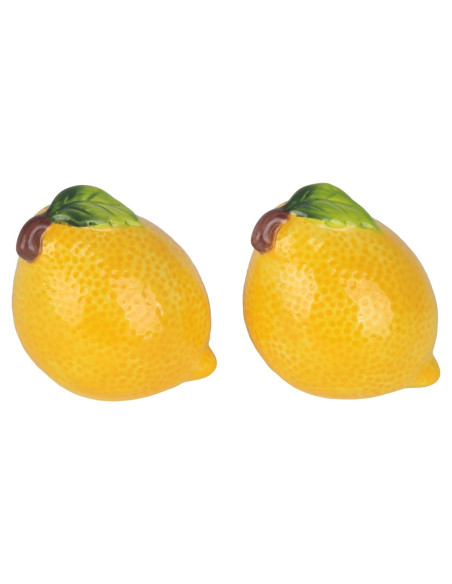 Set salero y pimentero limon