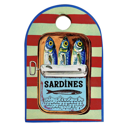 Tabla cortar sardinas