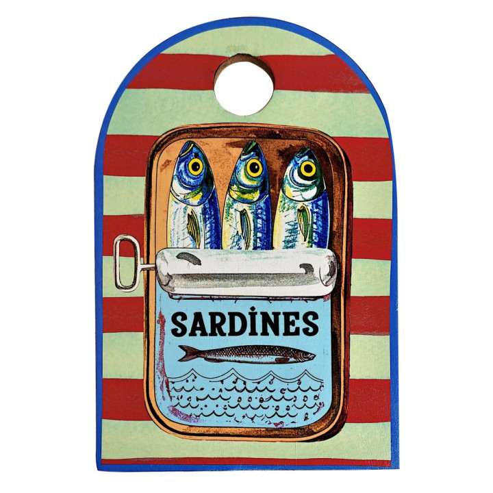 Tabla cortar sardinas