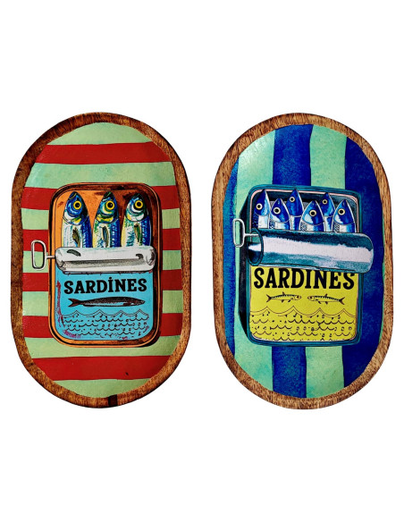 Bandeja sardinas 2 dif.