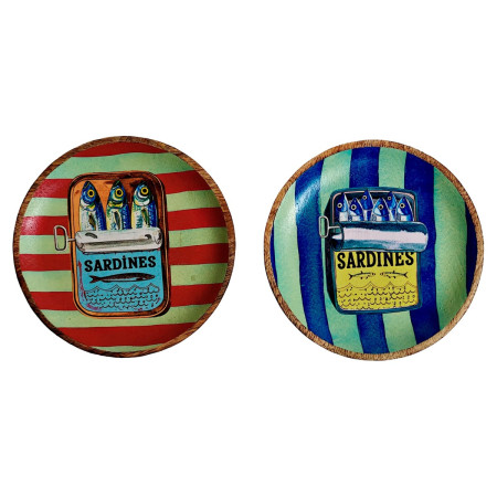 Plato sardinas 2 dif.