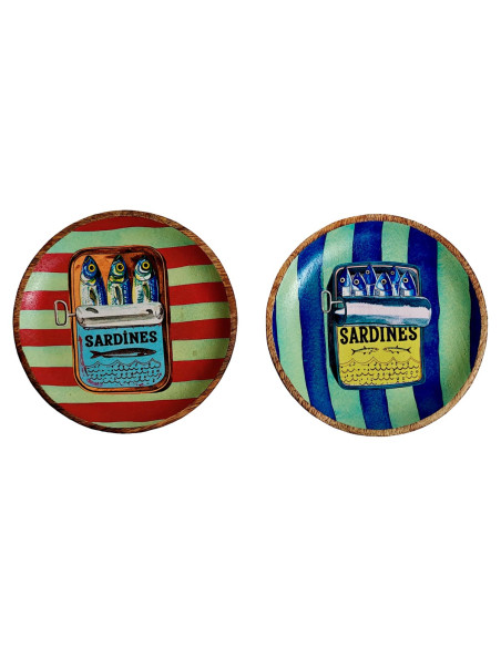 Plato sardinas 2 dif.