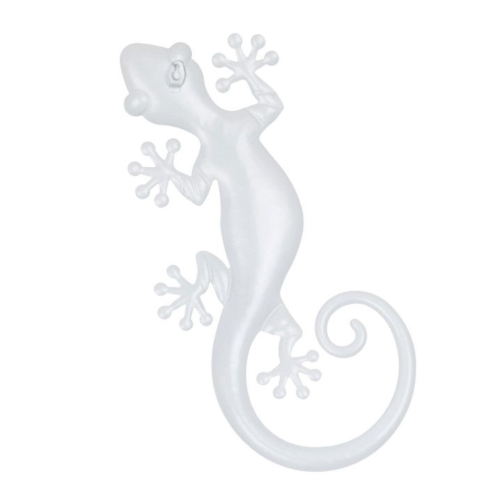 Adorno pared lagarto gra.