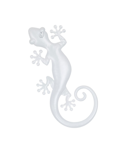 Adorno pared lagarto gra.