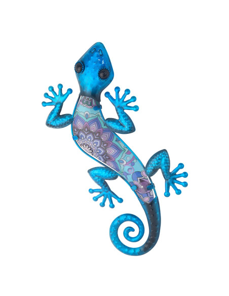 Adorno pared lagarto gra.